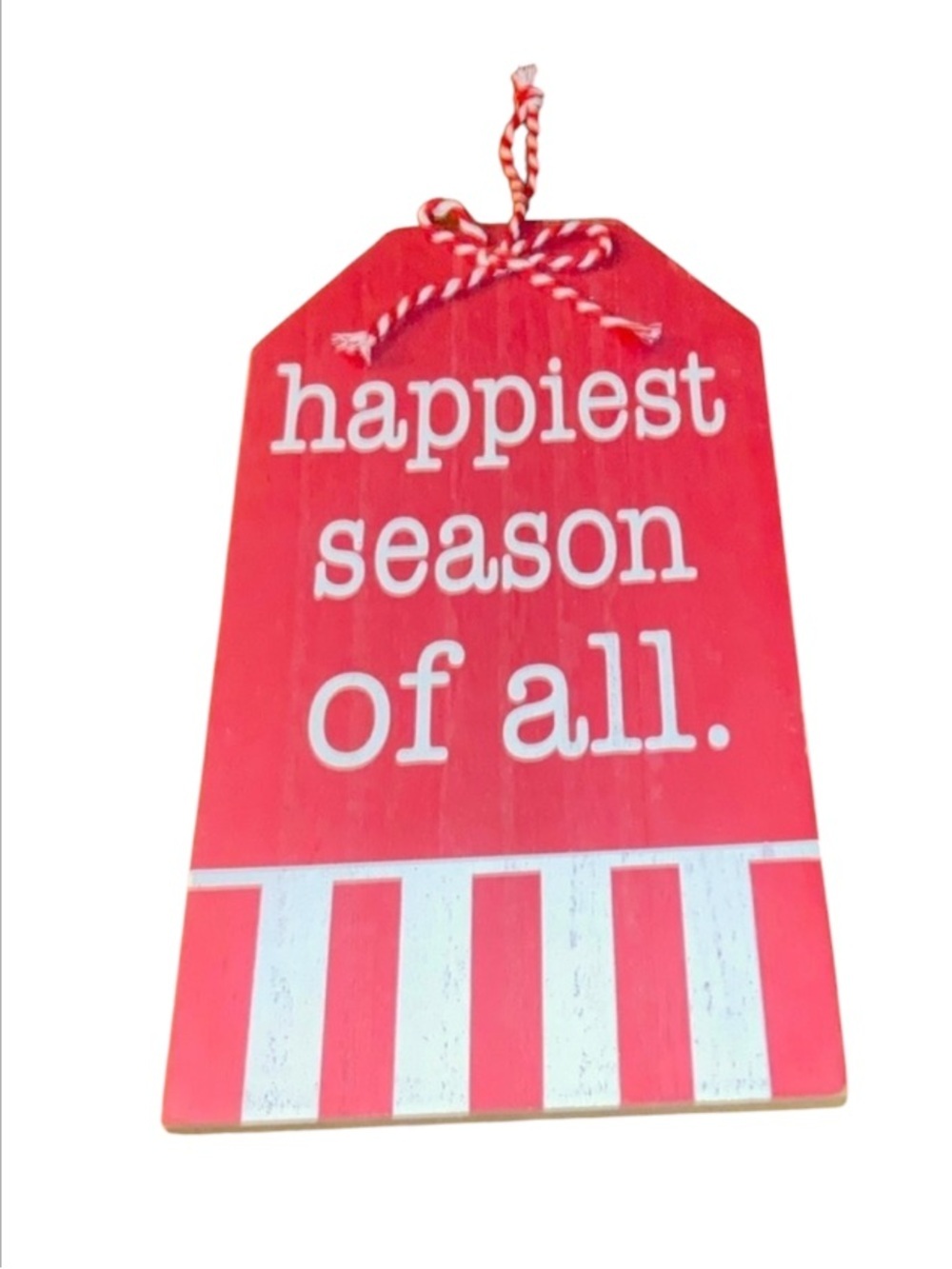 Christmas peppermint pane Ashland nwt “ happiest season of all